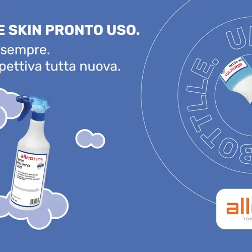 Nuova pompetta innovativa per i prodotti Skin Pronto Uso e Dik Vetri
